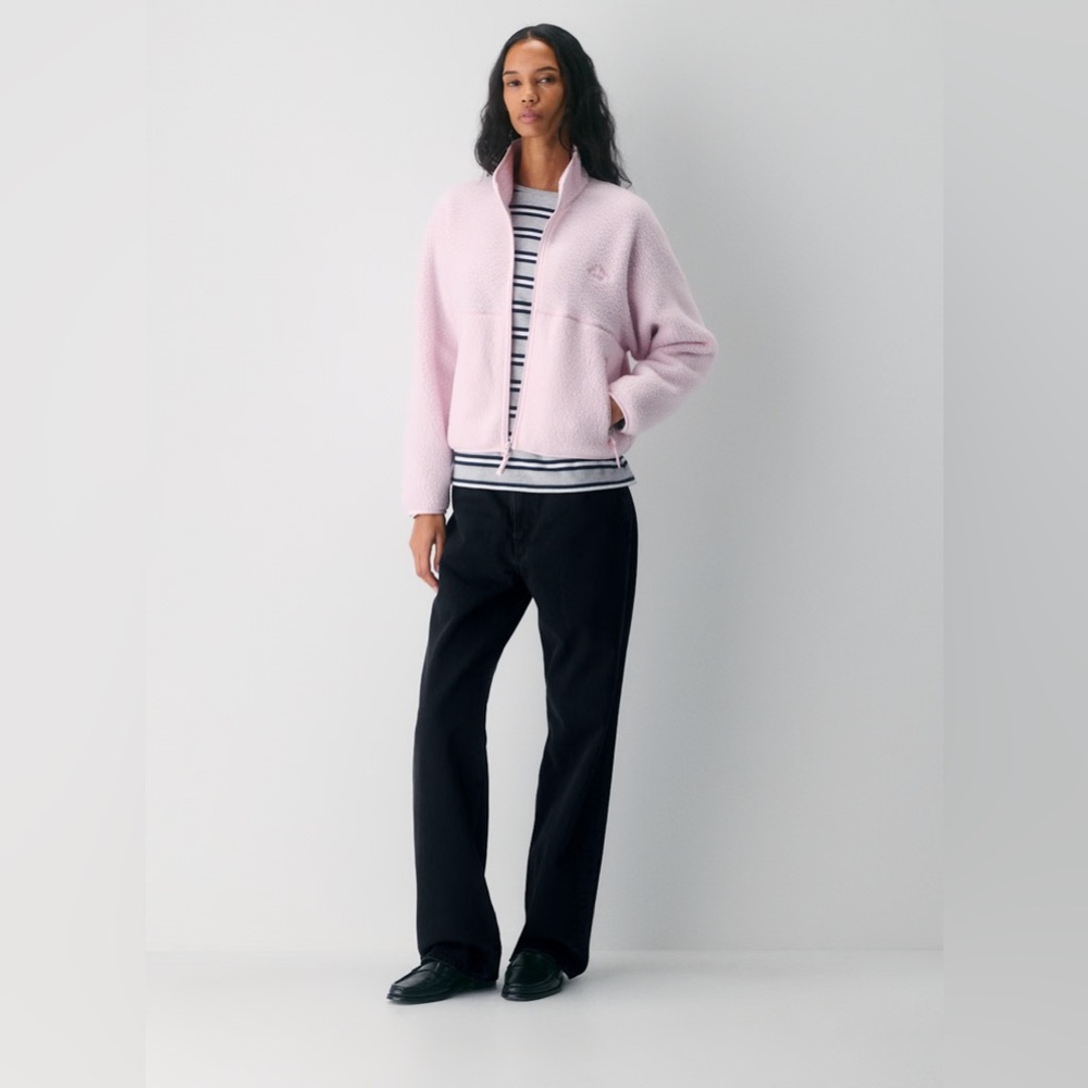 Aritzia TNA Polartec Thermal Pro Mockneck Hi-hip Zip-up